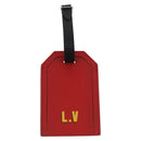 LOUIS VUITTON Epi Name Tag Germany World Cup Limited Edition Red LV Auth 209030M-3