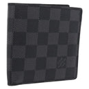 LOUIS VUITTON Damier Graphite PortefeuilleMarco Wallet N62664 LV Auth 209033-1