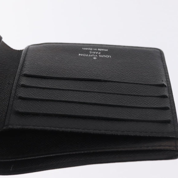 LOUIS VUITTON Damier Graphite PortefeuilleMarco Wallet N62664 LV Auth 209033