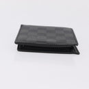 LOUIS VUITTON Damier Graphite PortefeuilleMarco Wallet N62664 LV Auth 209033-4