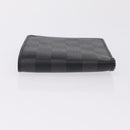 LOUIS VUITTON Damier Graphite PortefeuilleMarco Wallet N62664 LV Auth 209033-5