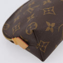 LOUIS VUITTON Monogram Pochette Cosmetic PM Pouch M43998 LV Auth 209034-11