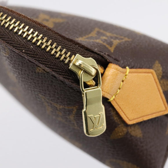 LOUIS VUITTON Monogram Pochette Cosmetic PM Pouch M43998 LV Auth 209034