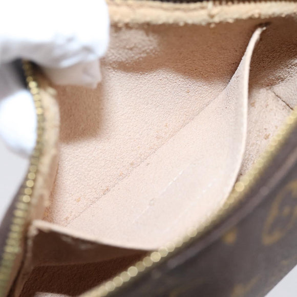 LOUIS VUITTON Monogram Pochette Cosmetic PM Pouch M43998 LV Auth 209034