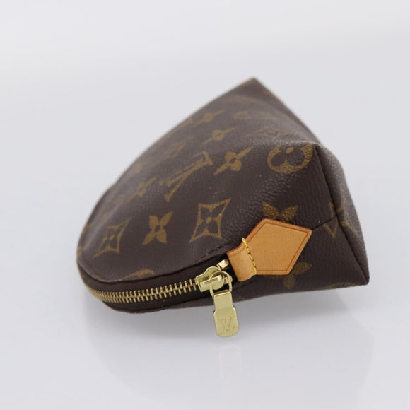 LOUIS VUITTON Monogram Pochette Cosmetic PM Pouch M43998 LV Auth 209034