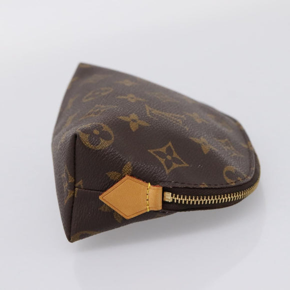 LOUIS VUITTON Monogram Pochette Cosmetic PM Pouch M43998 LV Auth 209034