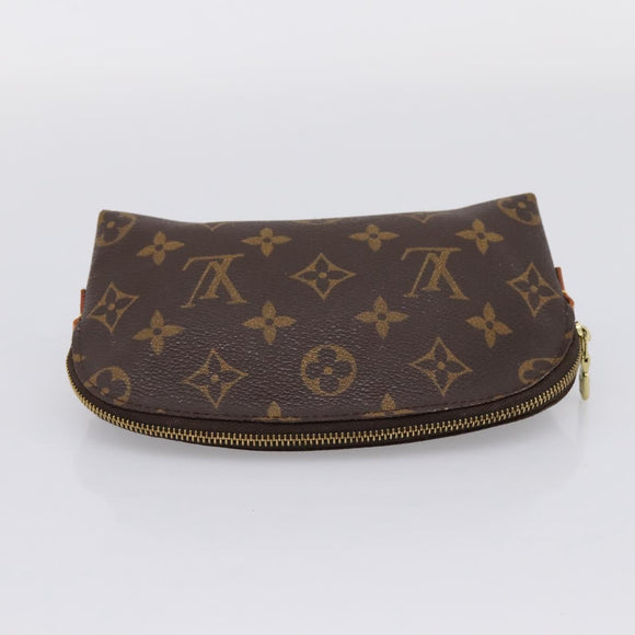 LOUIS VUITTON Monogram Pochette Cosmetic PM Pouch M43998 LV Auth 209034
