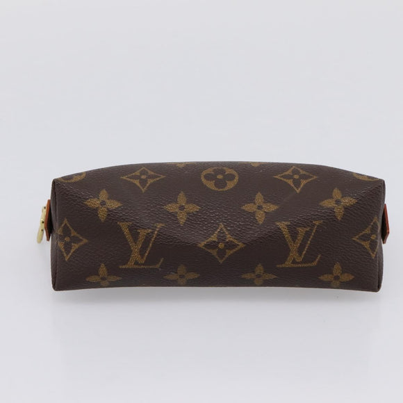 LOUIS VUITTON Monogram Pochette Cosmetic PM Pouch M43998 LV Auth 209034