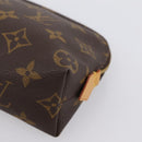 LOUIS VUITTON Monogram Pochette Cosmetic PM Pouch M43998 LV Auth 209034-8