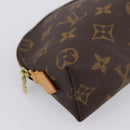 LOUIS VUITTON Monogram Pochette Cosmetic PM Pouch M43998 LV Auth 209034-9