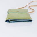 LOUIS VUITTON Monogram Vernis Walker Wallet Baby Blue M91073 LV Auth 209035-11