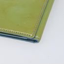 LOUIS VUITTON Monogram Vernis Walker Wallet Baby Blue M91073 LV Auth 209035-12