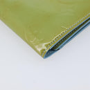 LOUIS VUITTON Monogram Vernis Walker Wallet Baby Blue M91073 LV Auth 209035-13