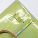 LOUIS VUITTON Monogram Vernis Walker Wallet Baby Blue M91073 LV Auth 209035-16
