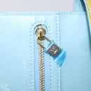 LOUIS VUITTON Monogram Vernis Walker Wallet Baby Blue M91073 LV Auth 209035-29