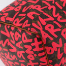 LOUIS VUITTON Monogram Graffiti Speedy 30 Hand Bag Pink M93704 LV Auth 209036SAM-12