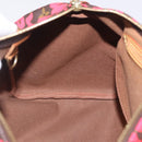 LOUIS VUITTON Monogram Graffiti Speedy 30 Hand Bag Pink M93704 LV Auth 209036SAM-22
