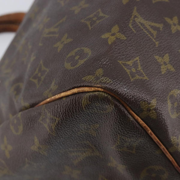 LOUIS VUITTON Monogram Speedy 35 Hand Bag M41524 LV Auth 209052