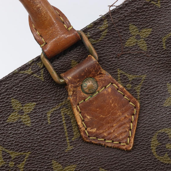 LOUIS VUITTON Monogram Speedy 35 Hand Bag M41524 LV Auth 209052