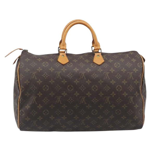LOUIS VUITTON Monogram Speedy 40 Hand Bag M41522 LV Auth 209059