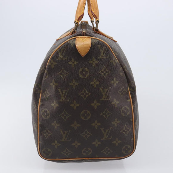 LOUIS VUITTON Monogram Speedy 40 Hand Bag M41522 LV Auth 209059