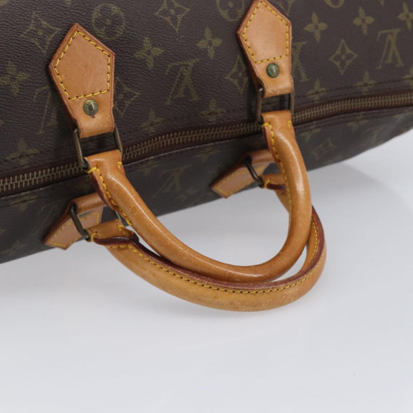 LOUIS VUITTON Monogram Speedy 40 Hand Bag M41522 LV Auth 209059