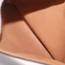 CELINE Macadam Shoulder Bag PVC Brown Gold Tone Auth 209060-28