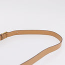 CELINE Macadam Shoulder Bag PVC Brown Gold Tone Auth 209060-9