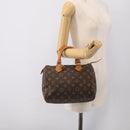 LOUIS VUITTON Monogram Speedy 25 Hand Bag M41528 LV Auth 209077V-23
