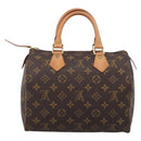 LOUIS VUITTON Monogram Speedy 25 Hand Bag M41528 LV Auth 209077V-3