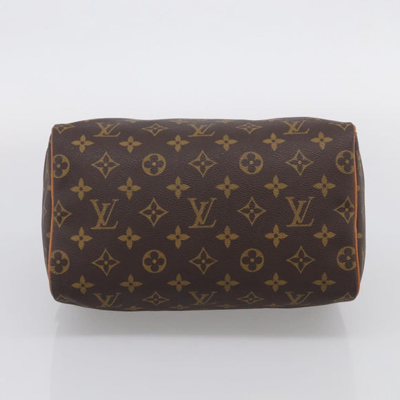 LOUIS VUITTON Monogram Speedy 25 Hand Bag M41528 LV Auth 209077V