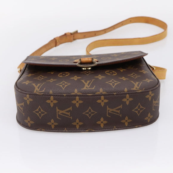 LOUIS VUITTON Monogram Saint Cloud GM Shoulder Bag M51242 LV Auth 209078