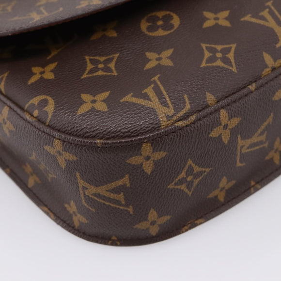 LOUIS VUITTON Monogram Saint Cloud GM Shoulder Bag M51242 LV Auth 209078
