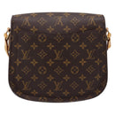 LOUIS VUITTON Monogram Saint Cloud GM Shoulder Bag M51242 LV Auth 209078-3