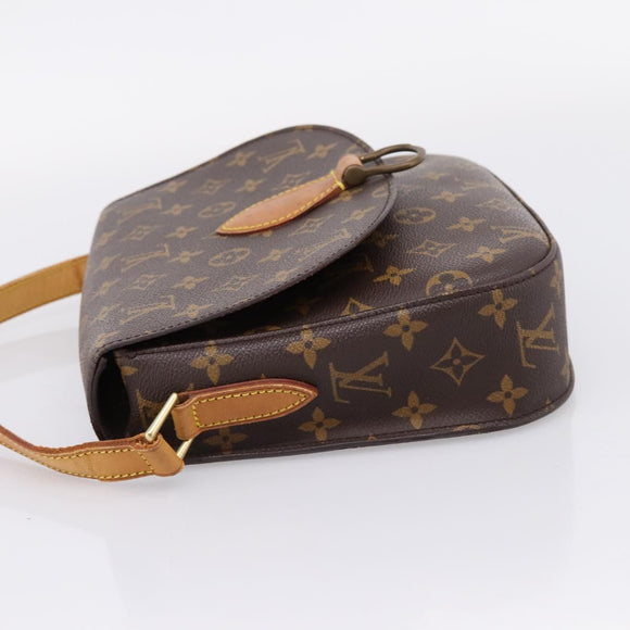 LOUIS VUITTON Monogram Saint Cloud GM Shoulder Bag M51242 LV Auth 209078