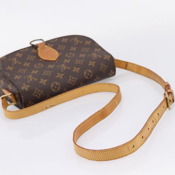 LOUIS VUITTON Monogram Saint Cloud GM Shoulder Bag M51242 LV Auth 209078