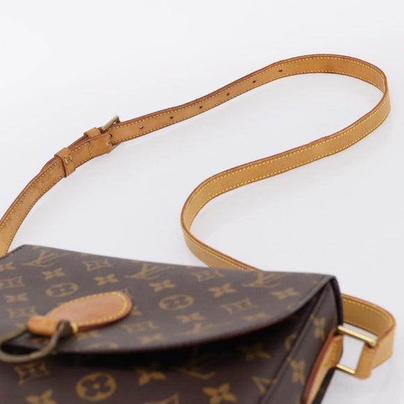 LOUIS VUITTON Monogram Saint Cloud GM Shoulder Bag M51242 LV Auth 209078