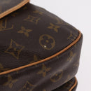 LOUIS VUITTON Monogram Saumur 30 Shoulder Bag M42256 LV Auth 209083V-12