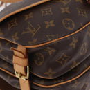 LOUIS VUITTON Monogram Saumur 30 Shoulder Bag M42256 LV Auth 209083V-13