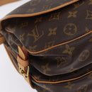 LOUIS VUITTON Monogram Saumur 30 Shoulder Bag M42256 LV Auth 209083V-15