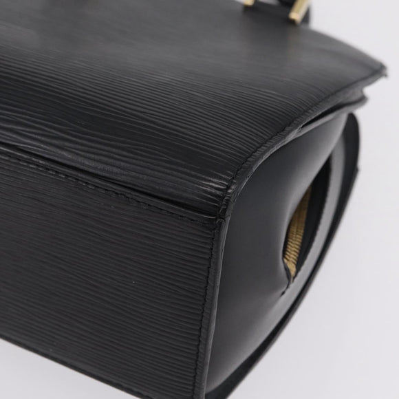 LOUIS VUITTON Epi Pont Neuf Hand Bag Black M52052 LV Auth 209087A