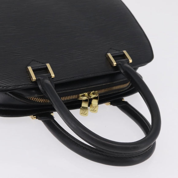 LOUIS VUITTON Epi Pont Neuf Hand Bag Black M52052 LV Auth 209087A