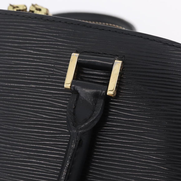 LOUIS VUITTON Epi Pont Neuf Hand Bag Black M52052 LV Auth 209087A