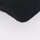 Saint Laurent Shoulder Bag Canvas Black Silver Auth 209089-10