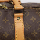 LOUIS VUITTON Monogram Keepall Bandouliere 45 Boston Bag M41418 LV Auth 209095V-18