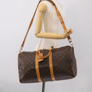 LOUIS VUITTON Monogram Keepall Bandouliere 45 Boston Bag M41418 LV Auth 209095V-28