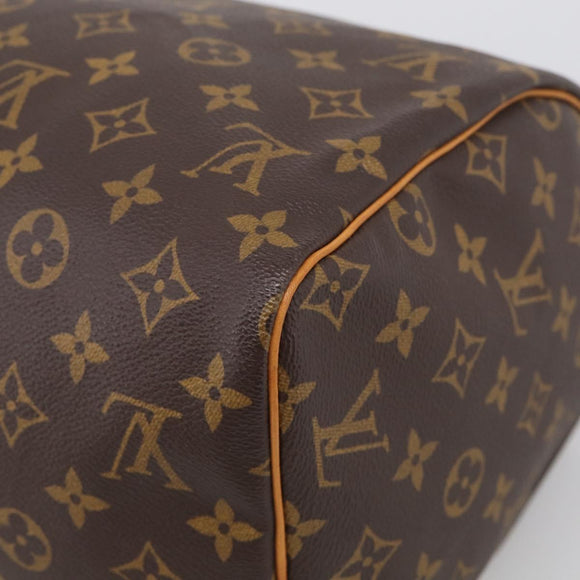 LOUIS VUITTON Monogram Speedy 30 Hand Bag M41526 LV Auth 209096V