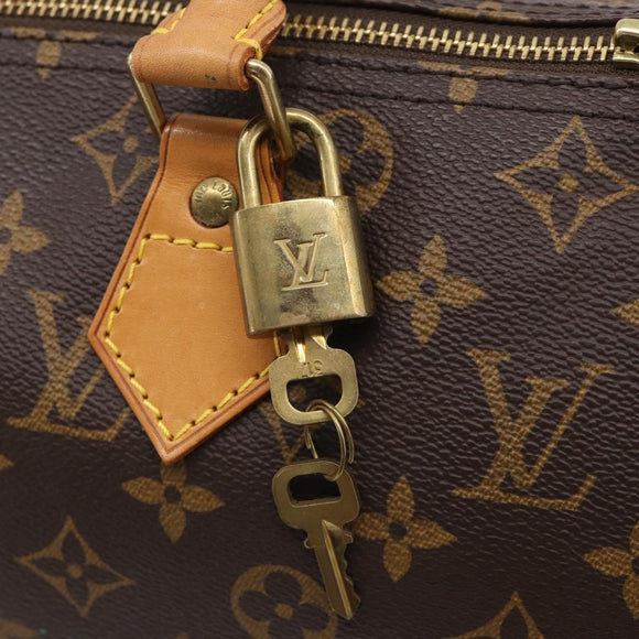 LOUIS VUITTON Monogram Speedy 30 Hand Bag M41526 LV Auth 209096V