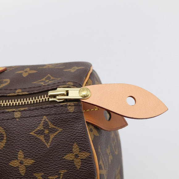 LOUIS VUITTON Monogram Speedy 30 Hand Bag M41526 LV Auth 209096V