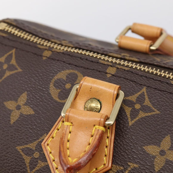 LOUIS VUITTON Monogram Speedy 30 Hand Bag M41526 LV Auth 209096V